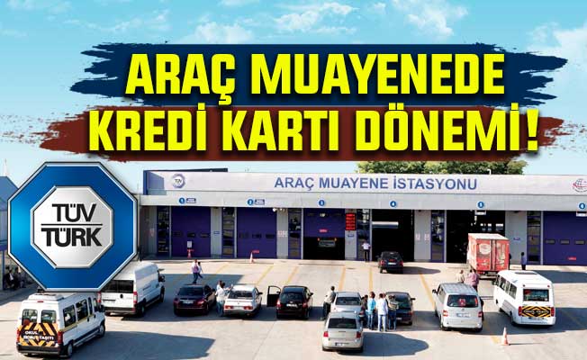 Araç muayene Ücretini Kredi kartıyla Ödeyebilir miyim?